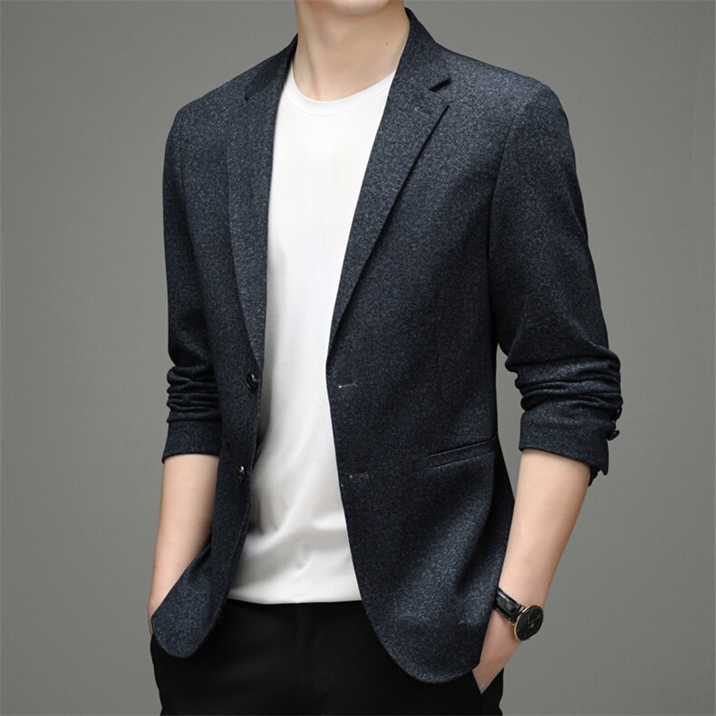21新款男装商务休闲西服纯色单西外套男上衣宽松外套HBDH906-P165,男装西服,电商B212（原钱塘6029）
