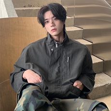 JY111-P78工装夹克纯棉水洗巴恩风哈灵顿外套网图，男装夹克，星座1501-3