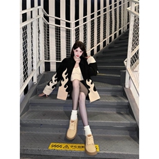 【有货】火焰灯芯绒外套男女款高级感美式休闲夹克JK7801HH-特P70，男装夹克，星座1007（原301D）