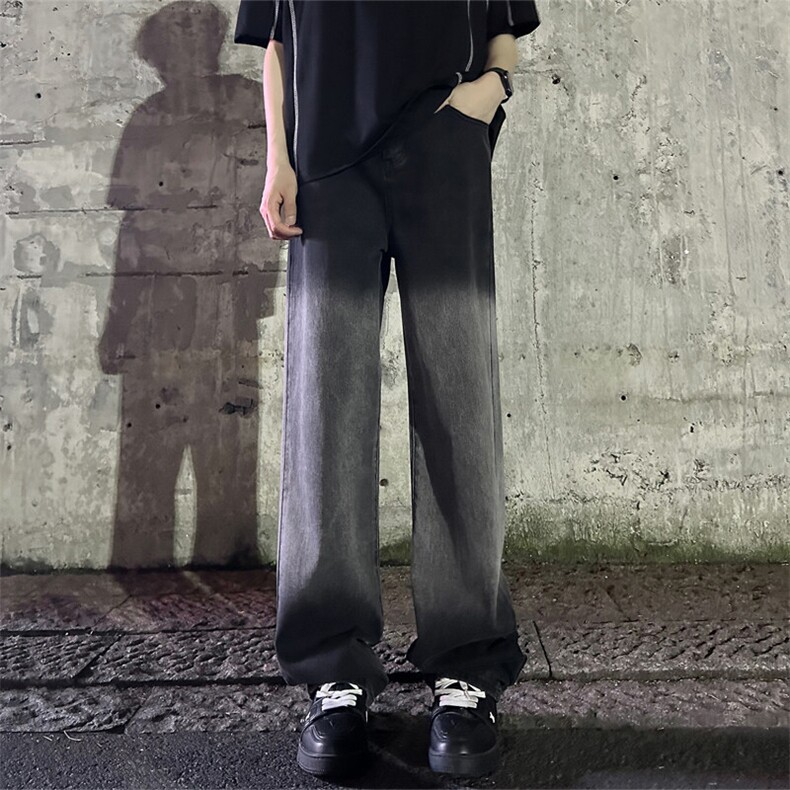2026春季新款特批外景大码美式撞色牛仔裤M-5XGK23518-特P35,男装牛仔裤,电商A022
