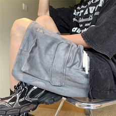 青春流行时尚潮牌男简约宽松型五分裤日系潮流百搭休闲裤潮春秋，男装休闲裤，星座716-4