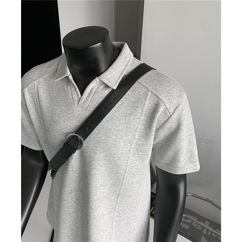 现货主推POLO衫夏季短袖翻领半袖上衣cleanfit正肩t恤衫S419特28,男装T恤,电商A233-1