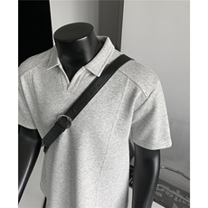 现货主推POLO衫夏季短袖翻领半袖上衣cleanfit正肩t恤衫S419特28，男装T恤，电商A233-1