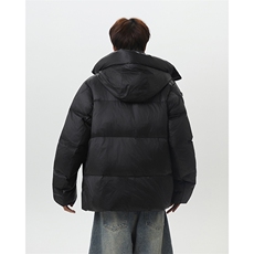 连帽羽绒服冬季宽松新标90白鸭绒保暖冲锋衣外套YR88-特P180，男装夹克，电商B289