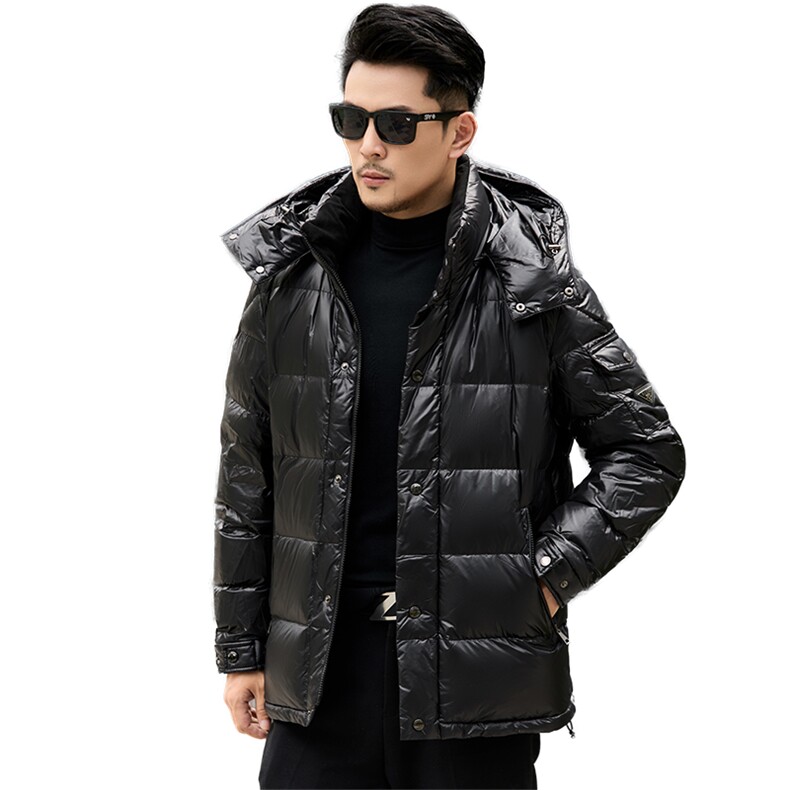 男装羽绒服YR82656新品主推90绒子活帽面包服高充绒活帽2色绒206g,男装羽绒服,钱塘207-1