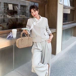26春新款现-轻熟风韩系高级感西装两件套2621-P185K298图片