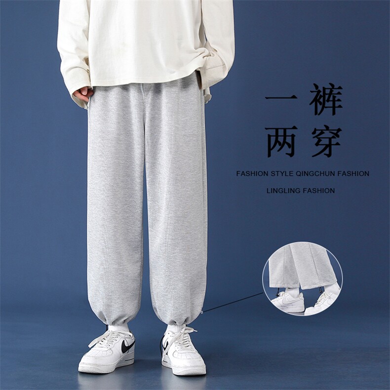 2023秋冬卫裤高弹健康布聚酯纤维WK01-1特批23,男装休闲裤,星座718-1