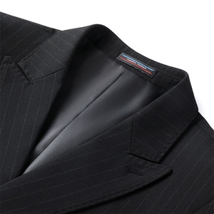 GDN5166四季款新款男士礼服西装修身商务休闲男装西服三件套装,做旧复古皮衣怎么搭配图片