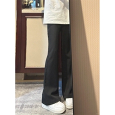 XK33LL-P33cleanfit美式微喇西裤男宽松直筒弯刀休闲裤，男装西裤，星座1007（原301D）