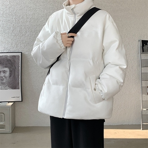 麂皮绒棉衣男大码立领棉袄子男羽绒棉服JM87099-P110图片