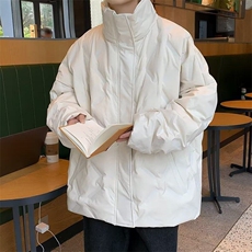【有货】DY133-P85冬季加厚羽绒棉服男美式复古菱格压皱设计感潮，男装棉衣，星座603-2