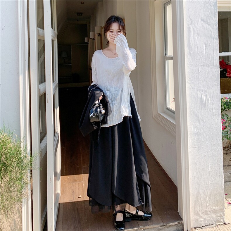主推！内搭+马甲+半身裙显瘦三件套装2b237-6206-p195k318,女装套装/套裙,2B237