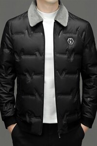 YT2205冬季男士白鸭绒羽绒服保暖外套修身潮流帅气P205图片