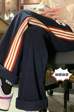 XZ616秋冬季新款百搭摇粒绒加绒加厚休闲裤TY441P65控78，男装休闲裤，星座512A（原616）