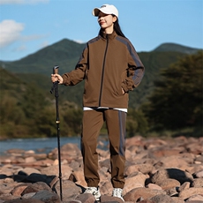 秋季直播新款大码港风情侣休闲运动户外登山夹克卫裤套装男D02P65，男装休闲裤，电商B226-2（原B217-2）
