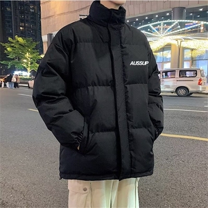 短款立领羽绒棉服男加厚韩版小个子宽松棉袄面包服棉衣冬装外套潮图片