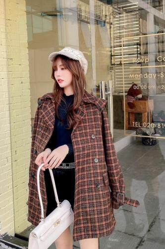 加棉大衣，女装，完美比例