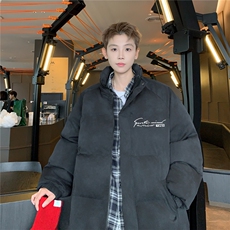 特p100控158冬立领机车棉服情侣棉衣面包扎染服墨染风外套男MY248，男装棉衣，电商B370