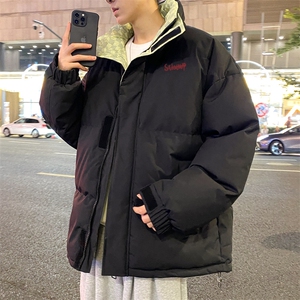 抖音得物品质深度库存三防面料假两件格子棉衣外套棉服66635特P85图片