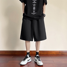 夏季新款韩版百搭运动五分裤子宽松直筒简约休闲裤K3337-P20，男装休闲裤，星座512-2