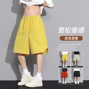 现货 夏季工装短裤男ins潮牌休闲百搭潮流痞帅五分裤D02516-P40图片