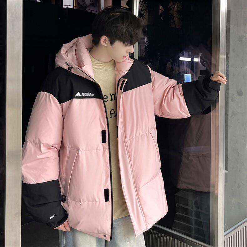 羽绒服男冬季新款港风宽松白鸭绒外套YR920-P160(控价208元），男装羽绒服，星座214-3