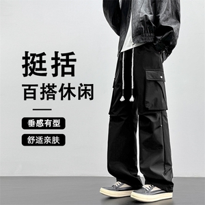 美式加绒工装裤登山冲锋裤直筒休闲裤JRK720加绒特批43图片