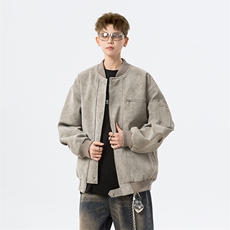 现货三防春秋款男士皮夹克外套皮衣JK309P80，男装夹克，星座1904A-1