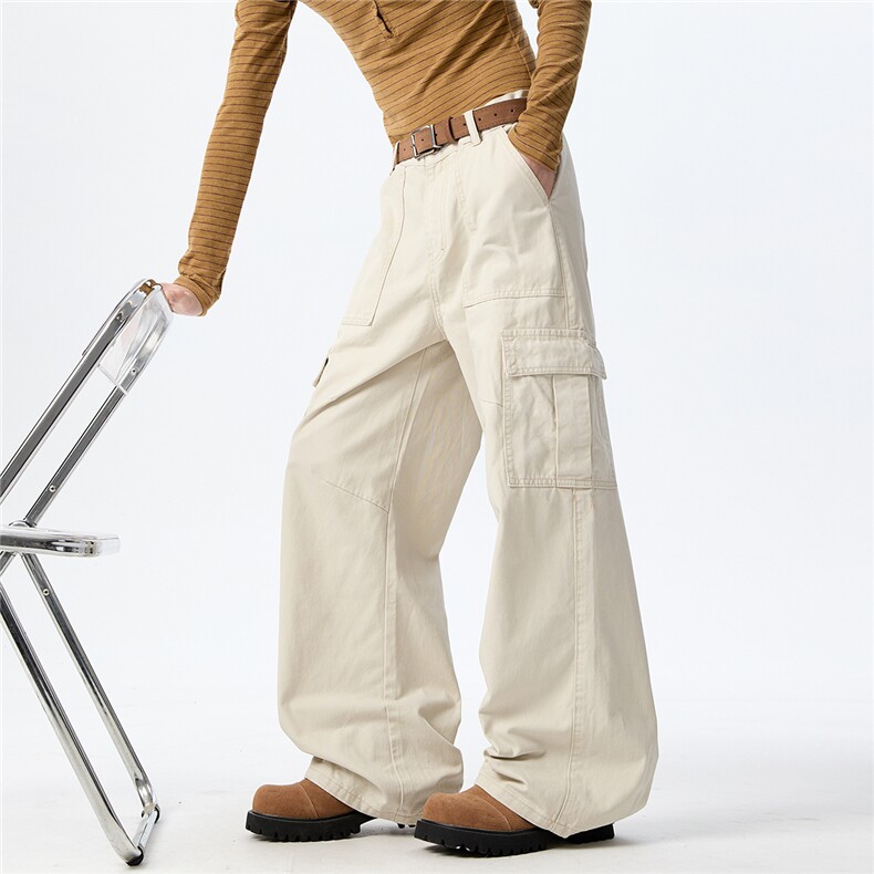 XT039现货重磅拼接立体洗褪色面料工装休闲裤(P65X98)4，男装工装外套，电商C315