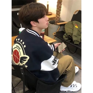男童外套2026春装新款童装中大童春秋棒球服儿童初秋夹克男孩秋季图片