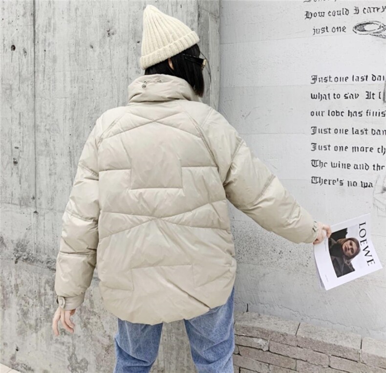 2020白鸭绒羽绒服，女装羽绒服，曼希野