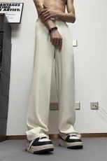 男装垂感休闲裤春夏季纯色舒适百搭宽松设计感西装裤XK302-P50，男装休闲裤，电商A178