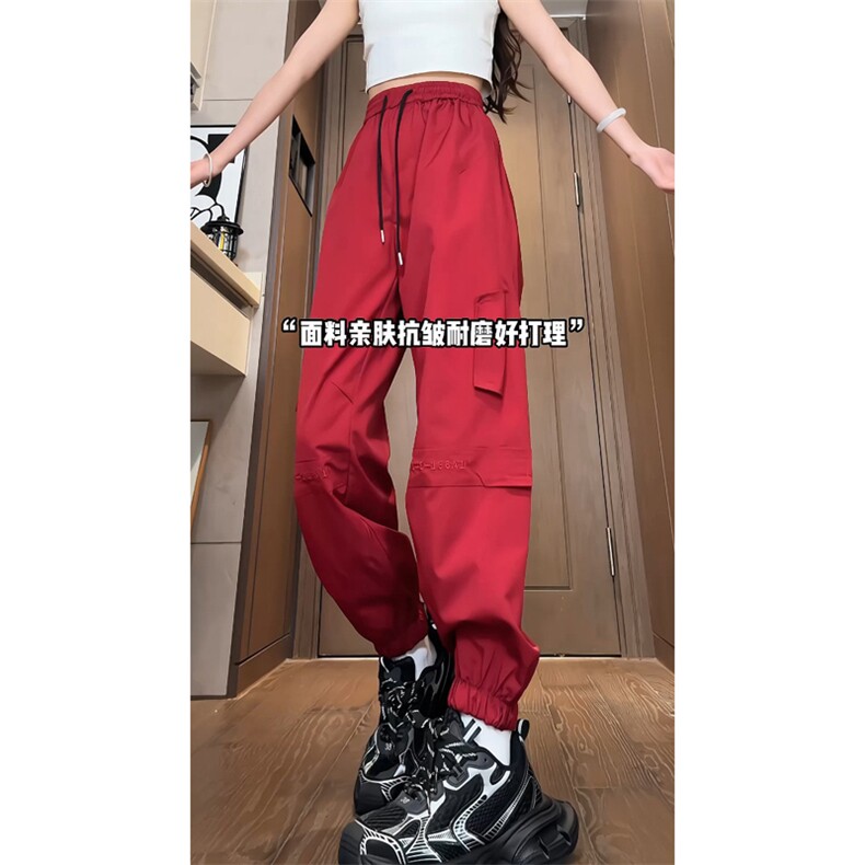 量大优供视频速干冲锋口袋刺绣束脚长裤男CK918-特p30,男装休闲裤,电商B371