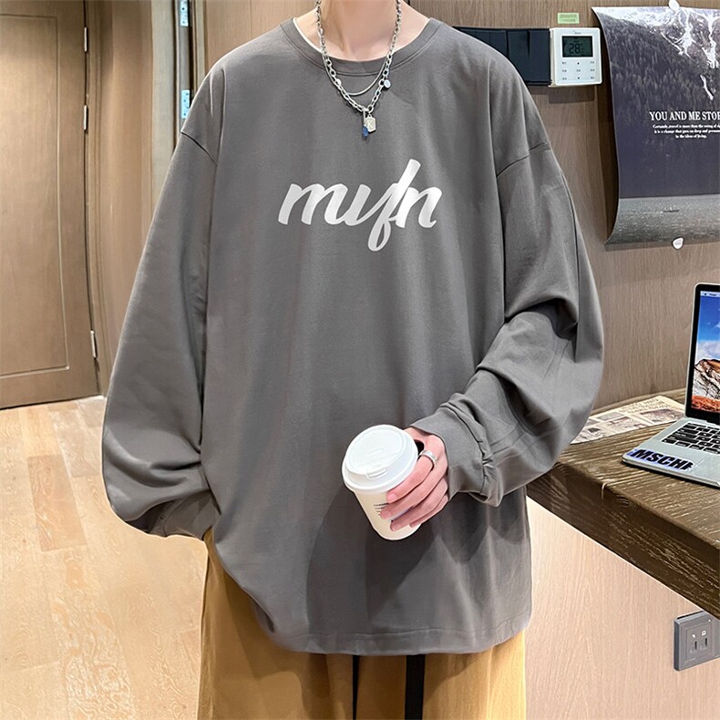 抖音得物供货量大从优可提供视频美式长袖T恤CT743特P25,男装T恤,电商A486-1