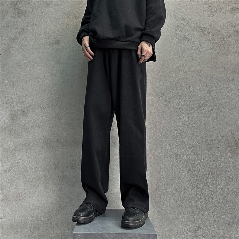 k1029-p40-控68M-5XL现货宽松cleanfit牛仔裤马丁靴黑暗黄泥,男装牛仔裤,星座116