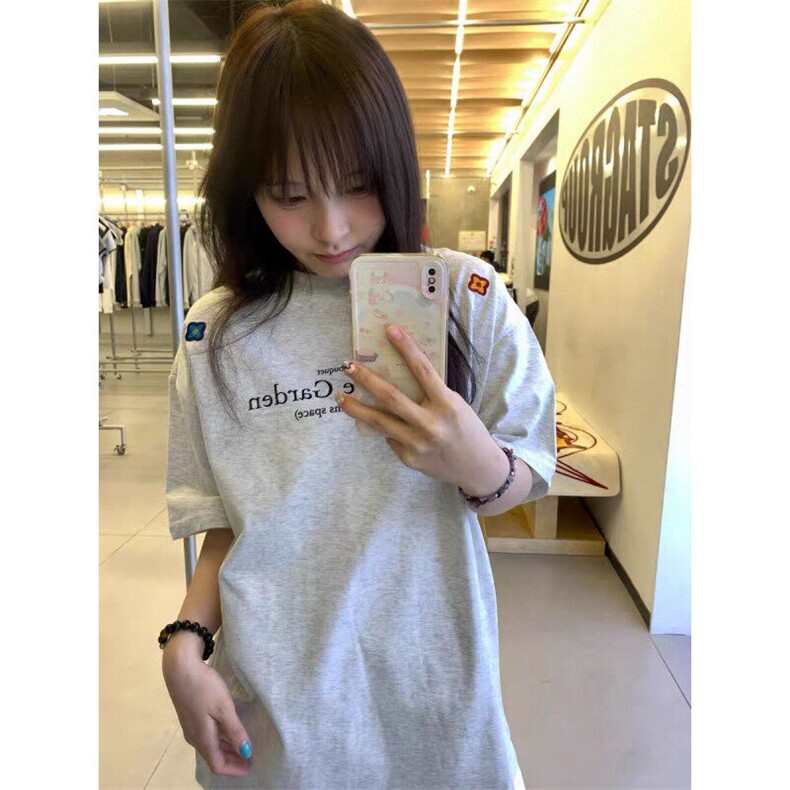 花瓣四时花镜印花纯棉短袖ZX0228-P25,男装T恤,星座313A(原308A-2)