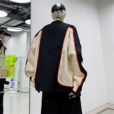 秋季青春流行男夹克文艺潮机车夹克外套HT02P65，男装夹克，星座1116-2