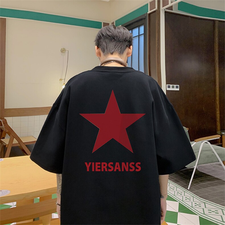 新款短袖T恤纯棉220克T4336P25直播抖音重磅280克TB4336批30,男装T恤,电商C408(原B339-1)