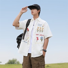 男士短袖夏季2024新款C5234P40，男装T恤，星座1116-2