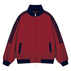 抖音得物高品质美式高街重磅结构设计拼接织带立领卫衣外套CM42，男装卫衣，电商A486-1