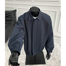 美式撞色罗纹翻领夹克cleanfit哈灵顿设计潮牌外套504-W624-特P60，男装夹克，星座504