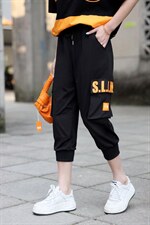 印花工装裤，其它，伊丽莎