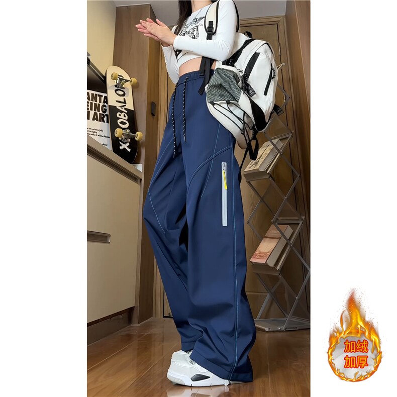 815A-K325-P53控98冬季机能明线美式冲锋裤女工装裤登山休闲长裤,男装工装外套,星座815A