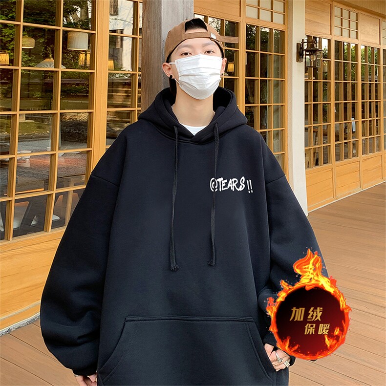 500克重磅秋冬美式加绒加厚卫衣外套DL1568常规特P35加绒特40,男装卫衣,电商A486