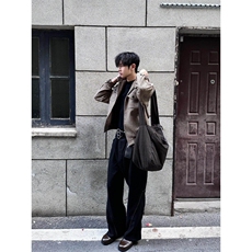 【有货】JK366LL-特P78千鸟格哈灵顿毛呢外套男短款立领夹克，男装夹克，星座1007（原301D）