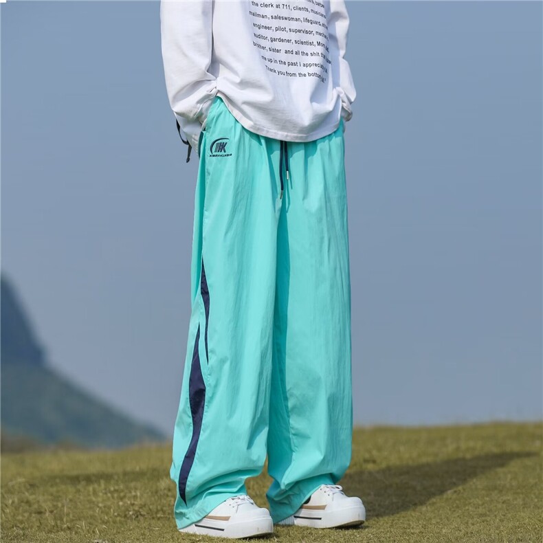 刺绣伞兵冲锋裤子男夏美式户外机能防水裤男RDK23P36,男装休闲裤,星座1116-2