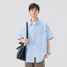 条纹短袖袖衬衫深度库存当天配齐跑量款DS-C323-1-2513-TP30，男装T恤，电商C323-1