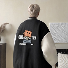！棒球服棉衣男棉衣男士棉服男冬季棉袄外套男BJM466-P90，男装棉衣，电商B371
