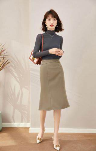 【现货】2021秋季新品气质通勤百搭打底衫，其它，秋子丰色(1F)