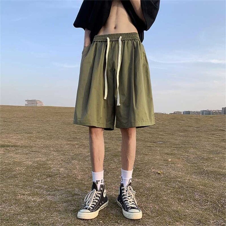 W13-P30休闲短裤男夏季新款百搭纯色宽松运动五分裤,男装牛仔裤,星座617A-1（原B318A）
